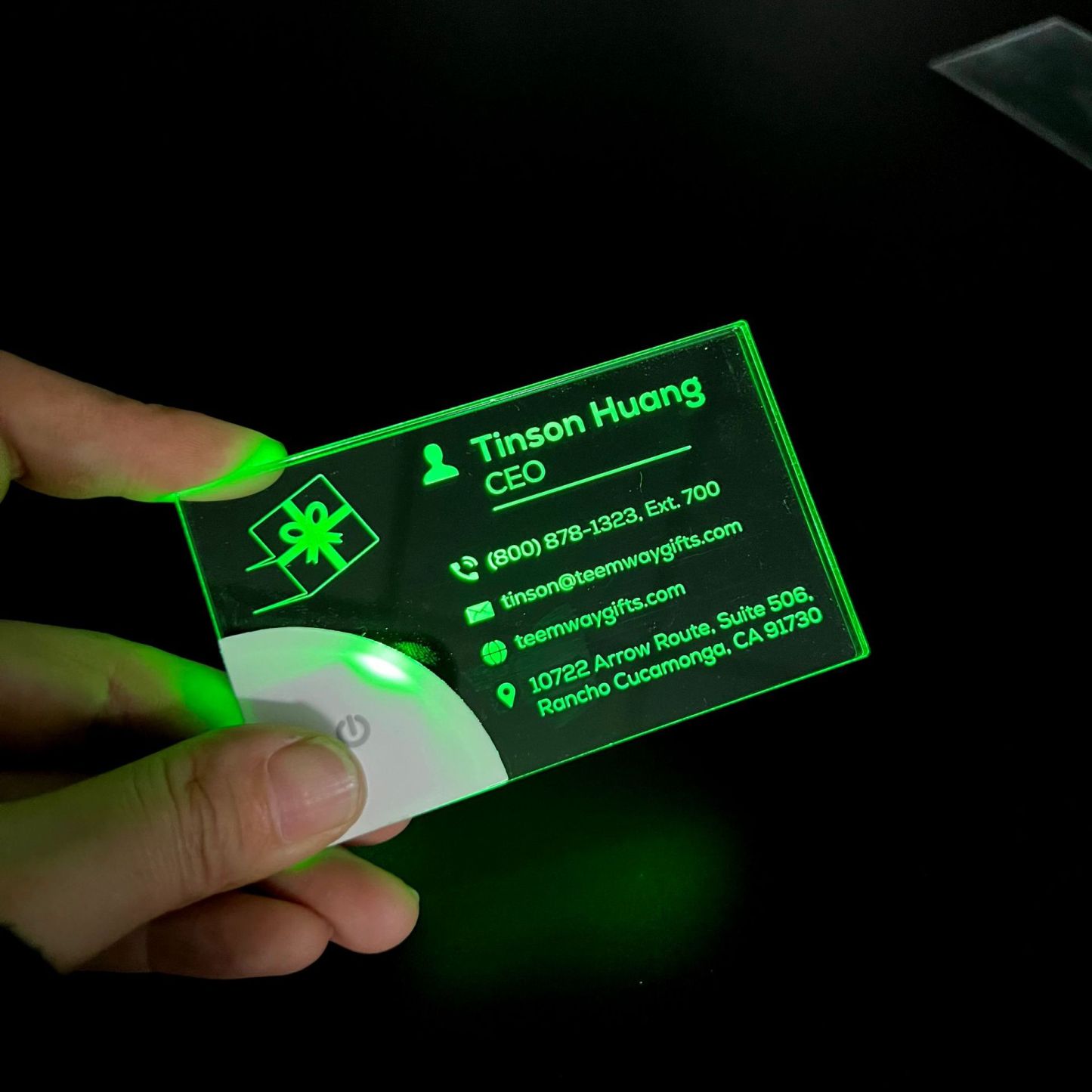 LED Business Card Light