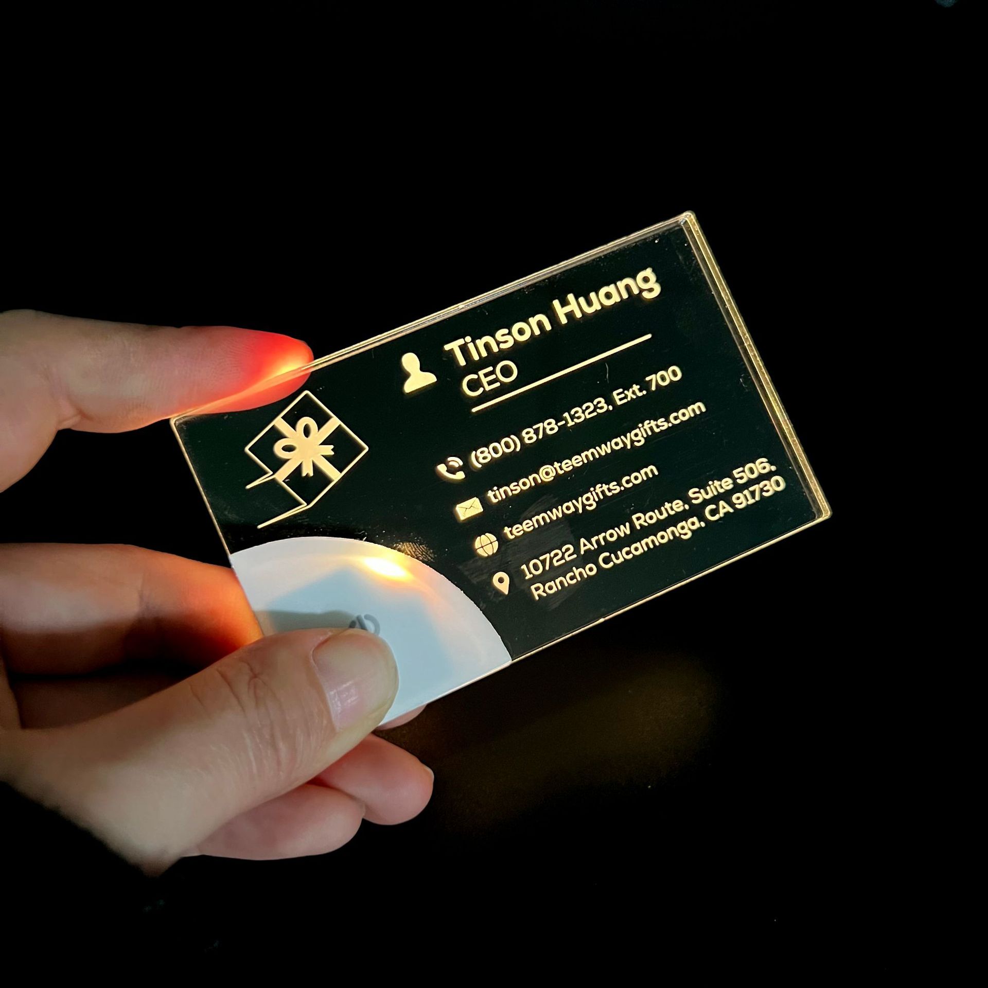 LED Business Card Light