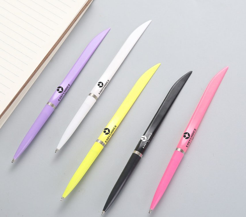 Flat Knife Package Opening Ballpoint Pen