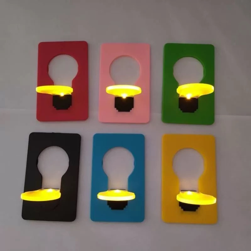 Mini Foldable Card LED Night Light