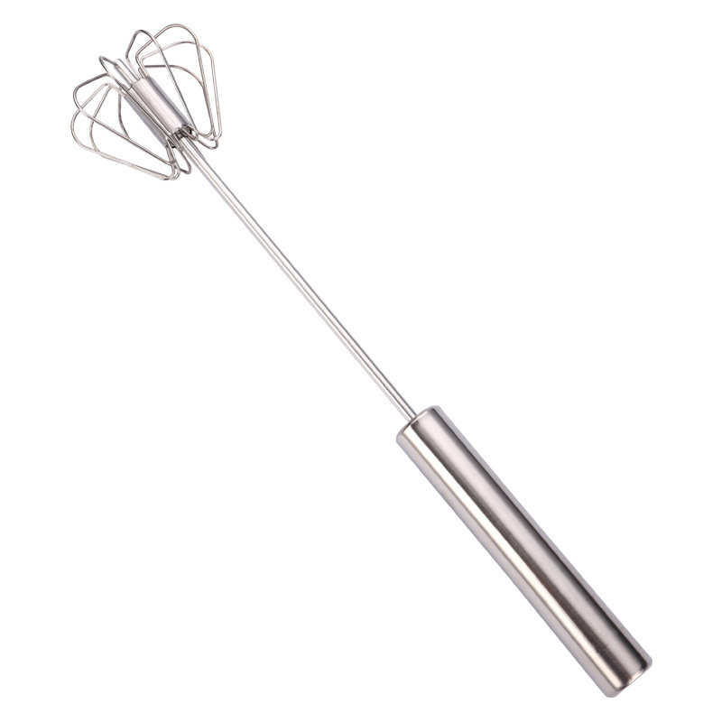 Stainless Steel Press Type Whisk