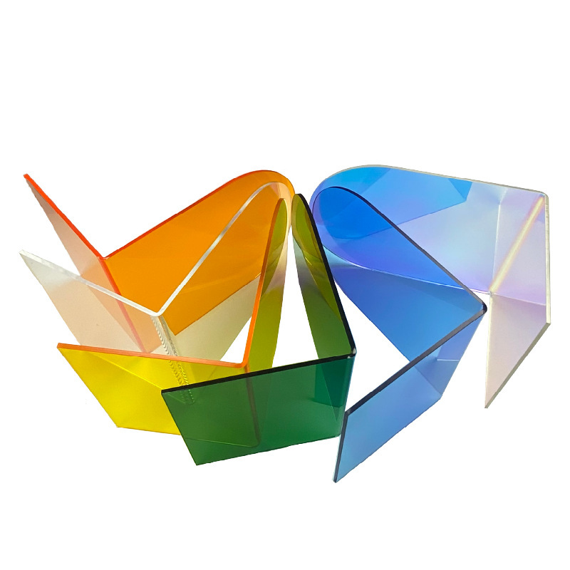 Acrylic L-Shaped Non-Slip Bookends