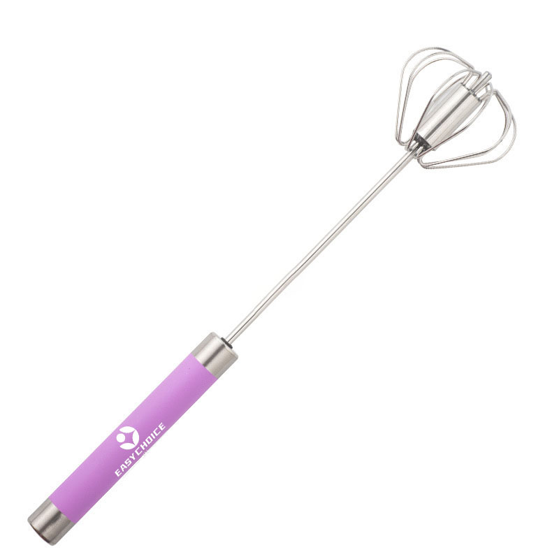 12-Inch Stainless Steel Semi-Automatic Egg Whisk