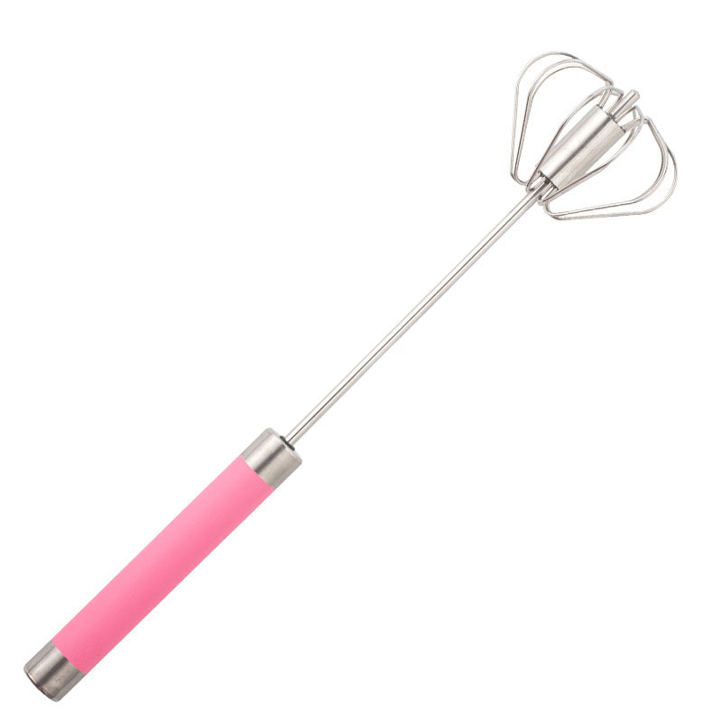 12-Inch Stainless Steel Semi-Automatic Egg Whisk