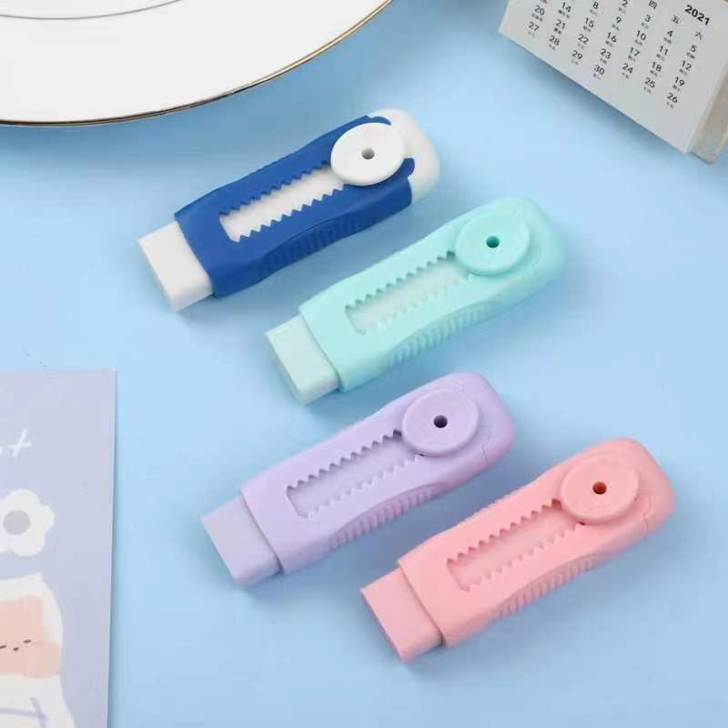 Macaron Color Slide Eraser