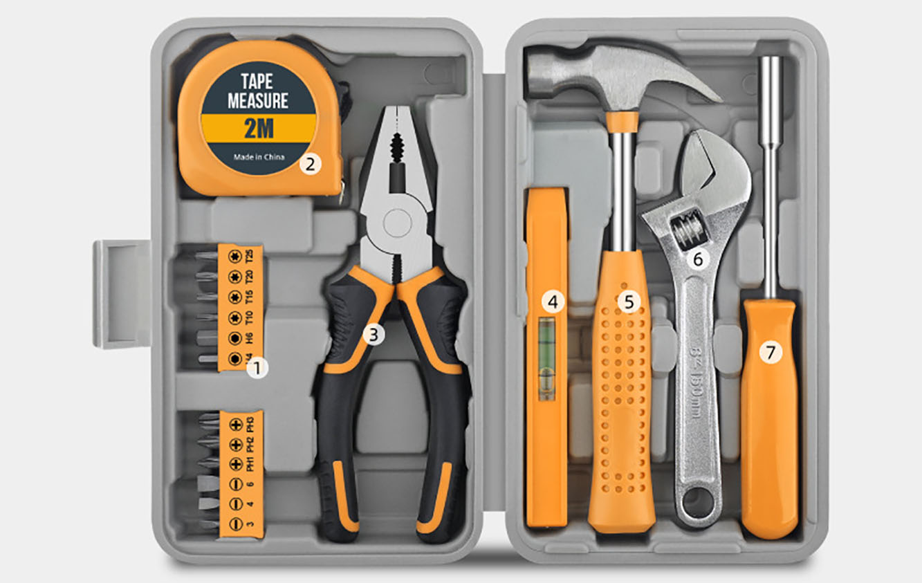 Multi-Function Household Tool Kit