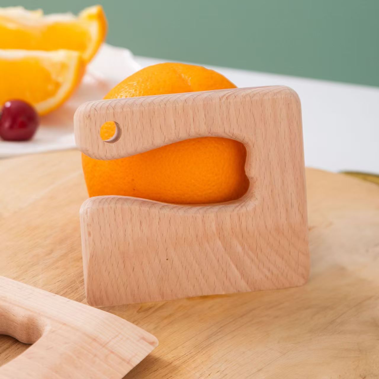 Cartoon Fruit Wooden Play Knife