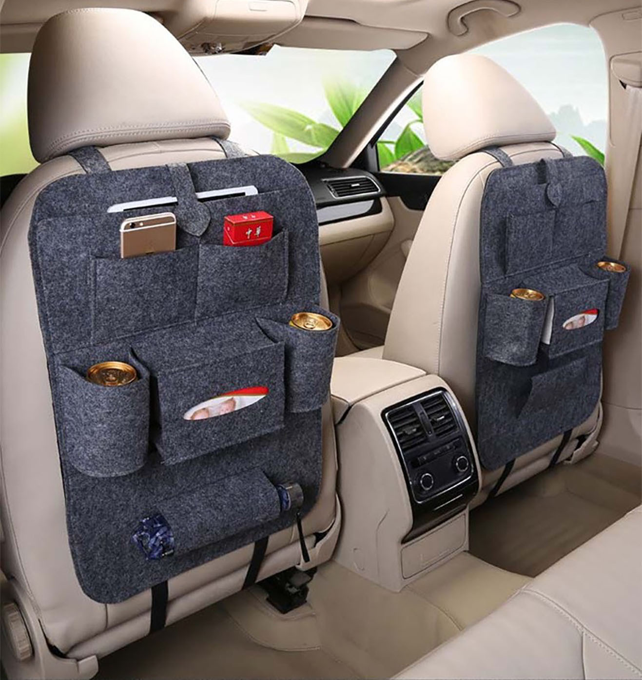 Car Back Seat Organizer