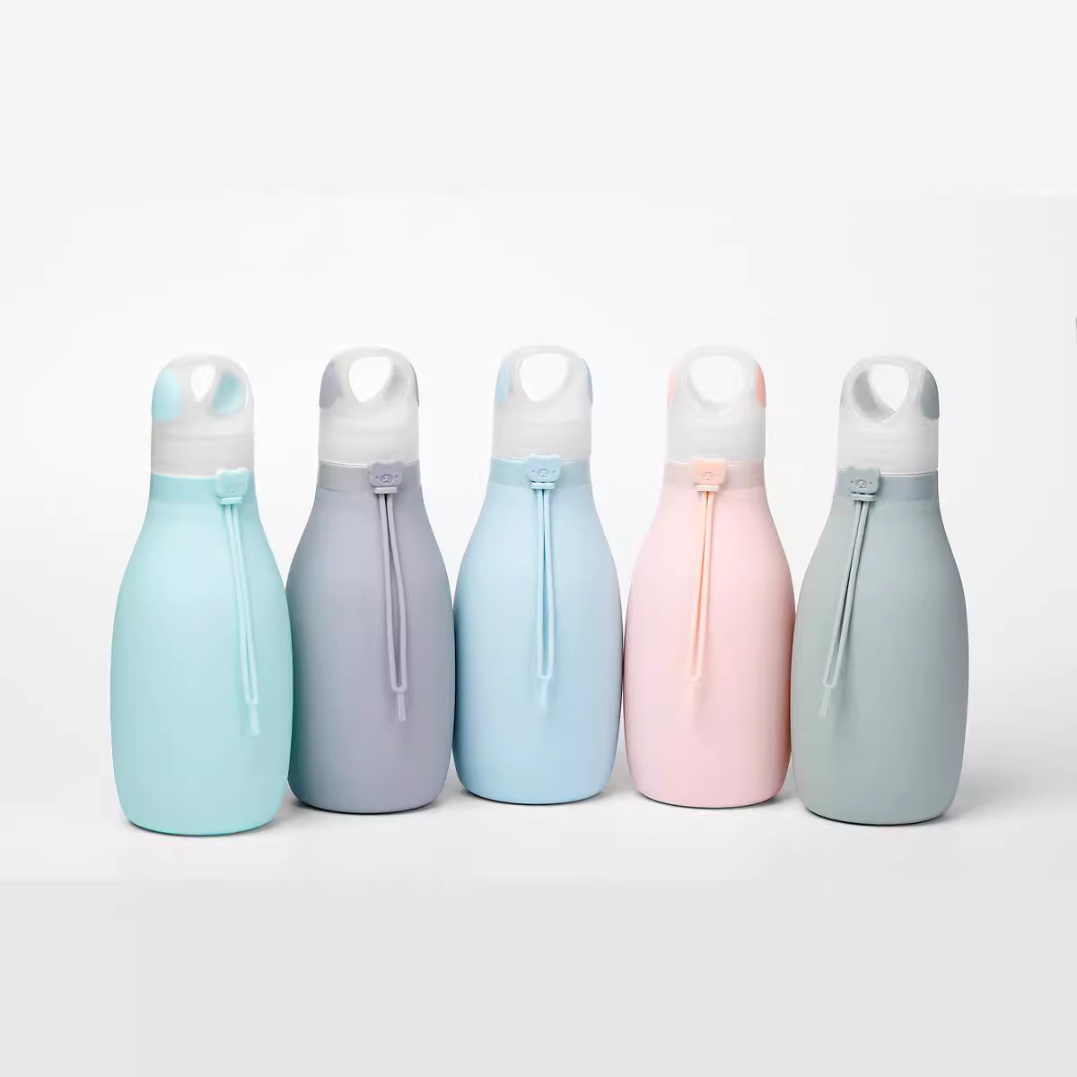 Collapsible Silicone Water Bottle