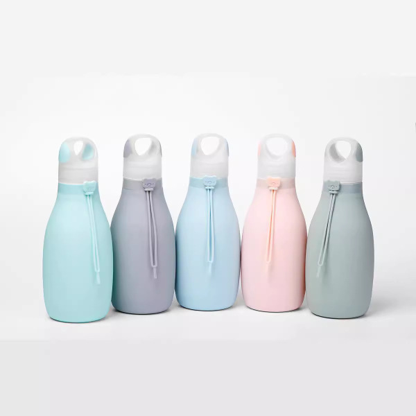Collapsible Silicone Water Bottle