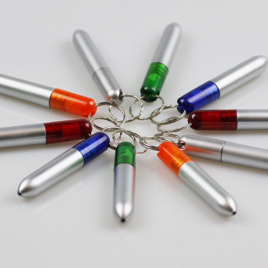 Twistable Ballpoint Pen with Keychain