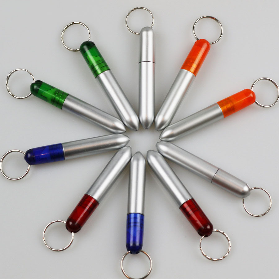 Twistable Ballpoint Pen with Keychain