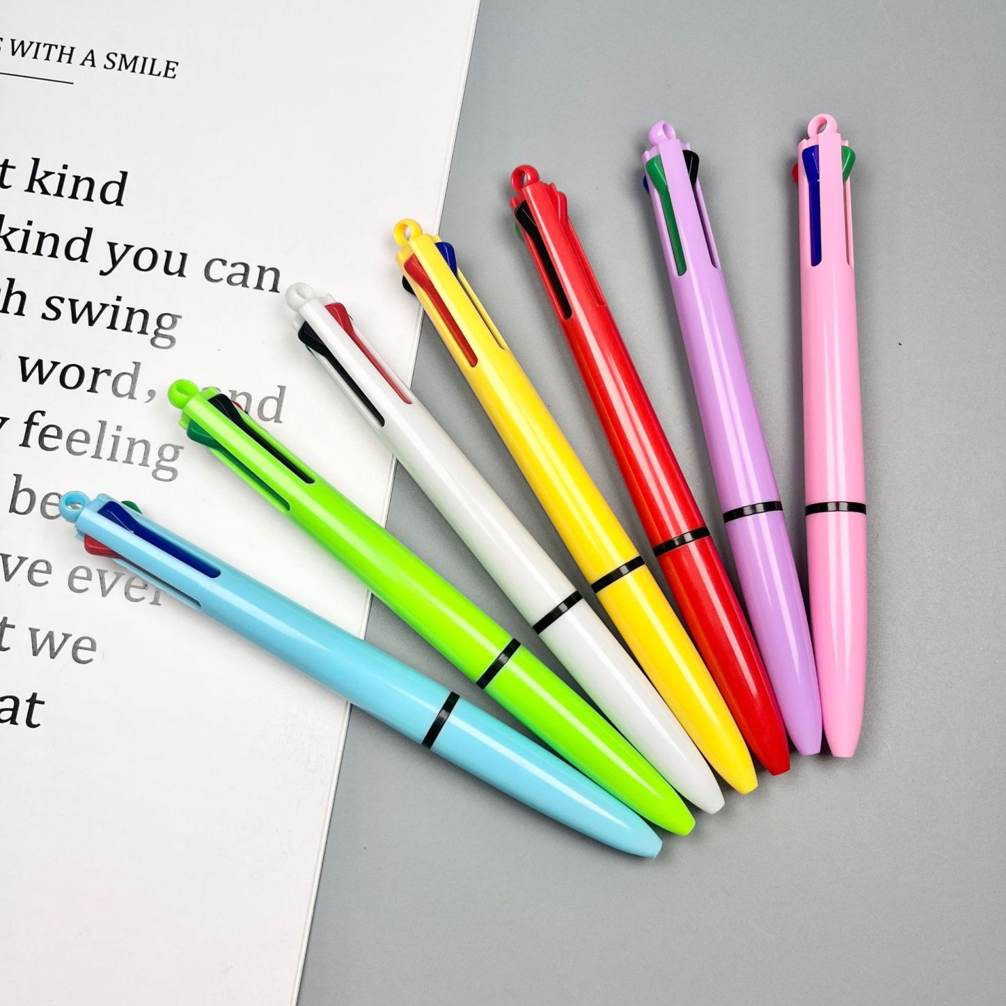 4 in 1 Multi Color Click Ballpoint Pen