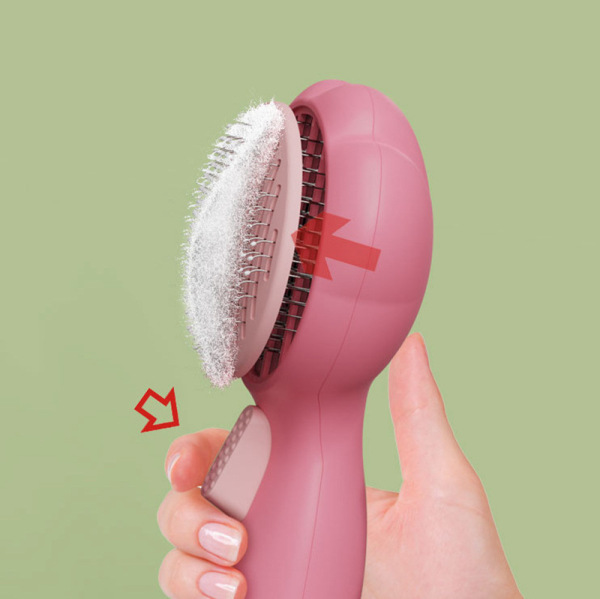Self-Cleaning Pet Brush