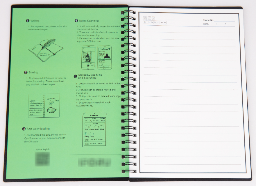 Stone Paper Spiral Notebook