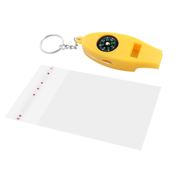 Outdoor Emergency Compass Whistle