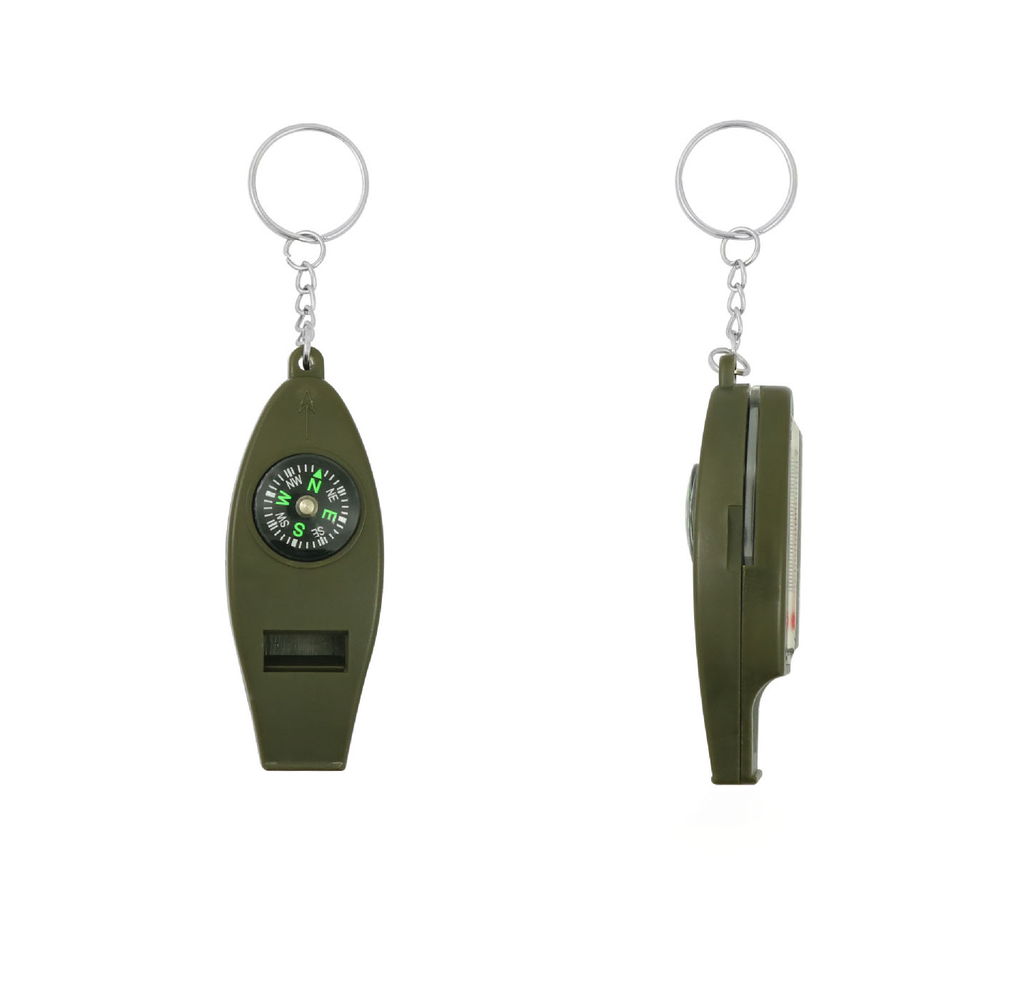 Outdoor Emergency Compass Whistle