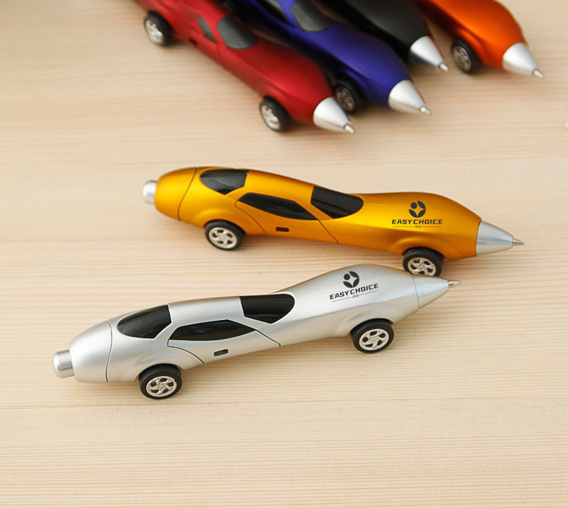 Cartoon Car-Shaped Plastic Ballpoint Pen