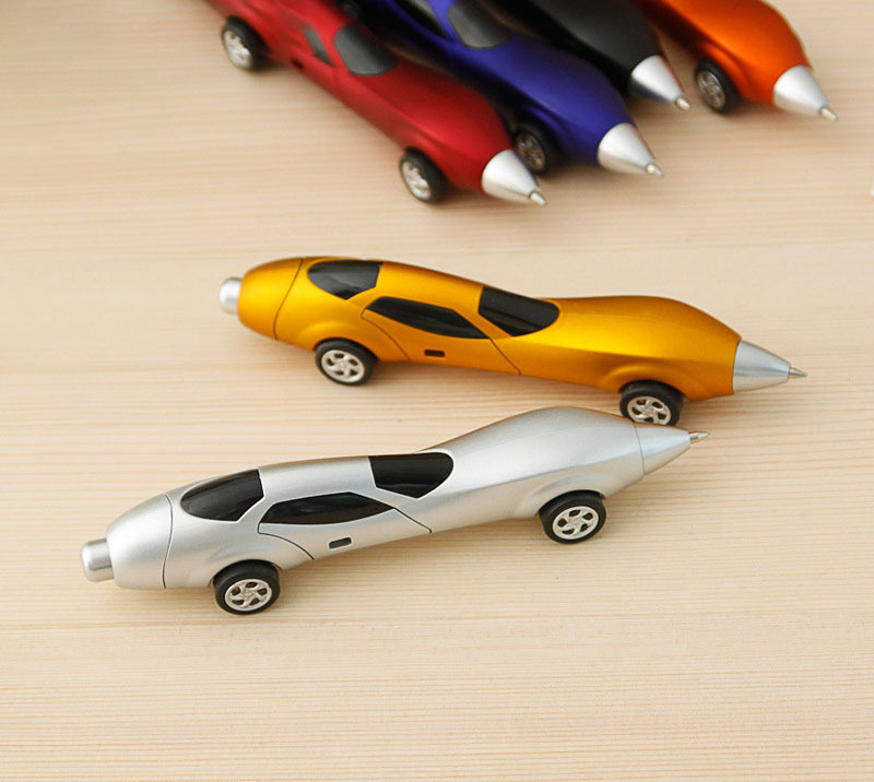 Cartoon Car-Shaped Plastic Ballpoint Pen
