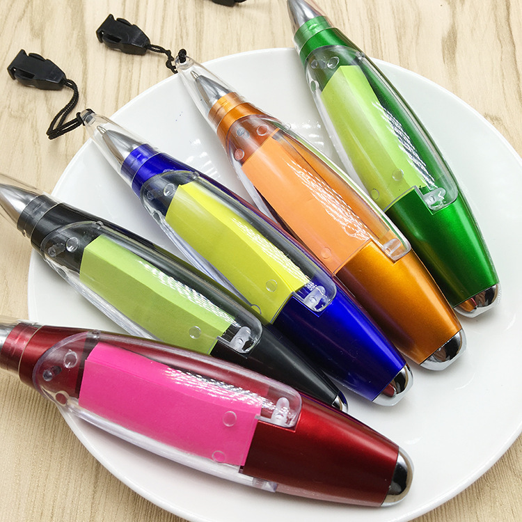 Lanyard Notepad LED Ballpoint Pen