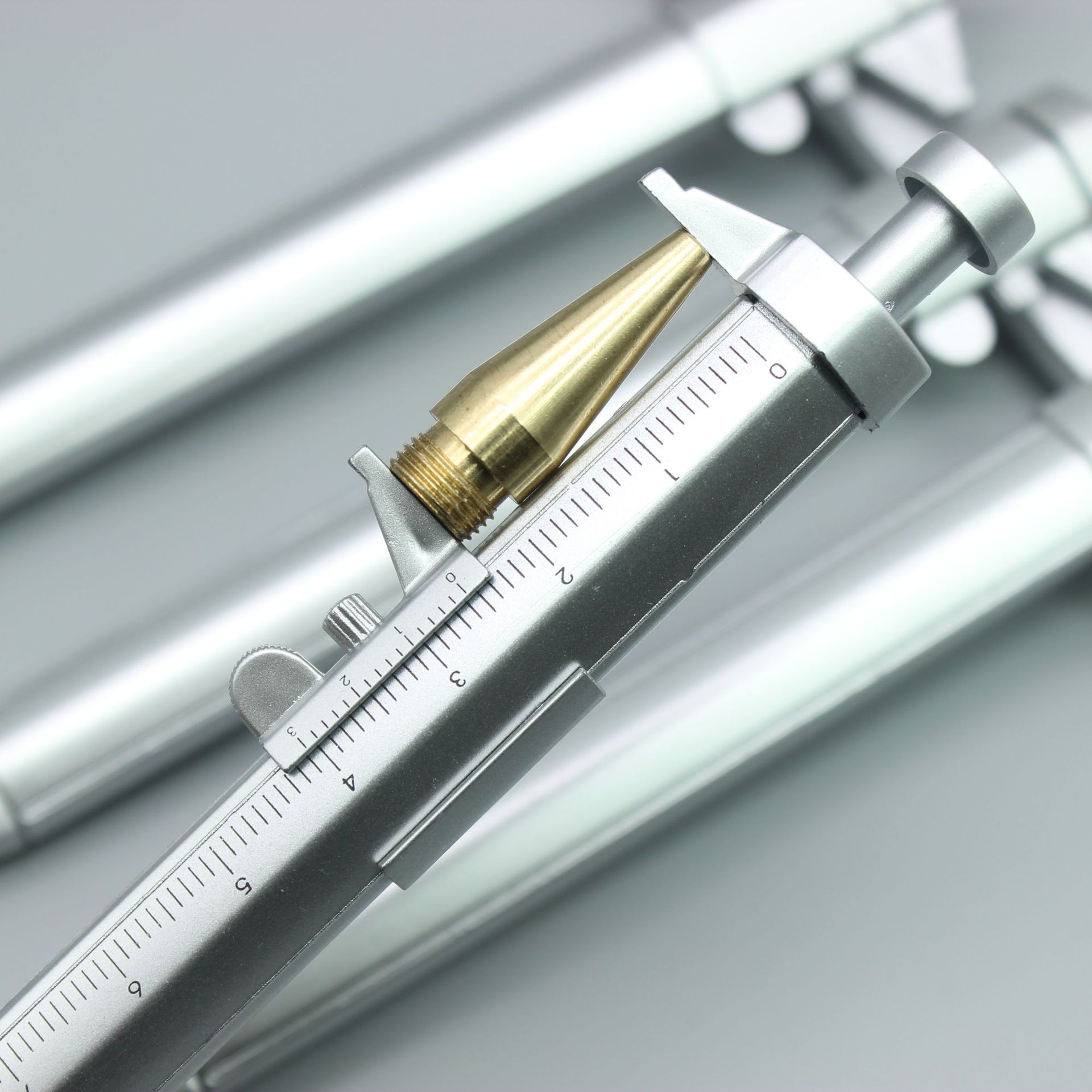Plastic Vernier Caliper Ballpoint Pen