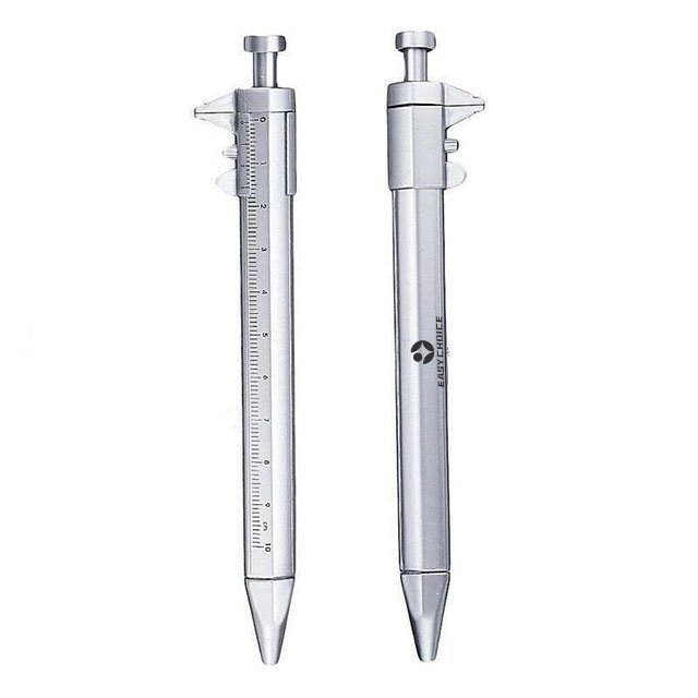 Plastic Vernier Caliper Ballpoint Pen