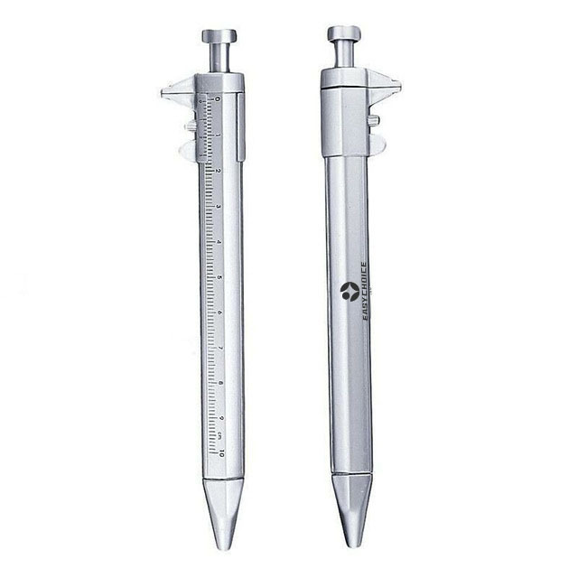 Plastic Vernier Caliper Ballpoint Pen