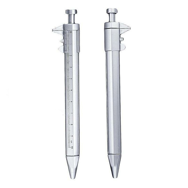 Plastic Vernier Caliper Ballpoint Pen