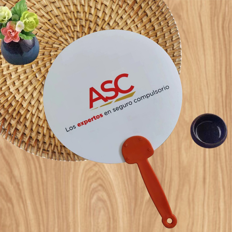 PP Plastic Hand Fan