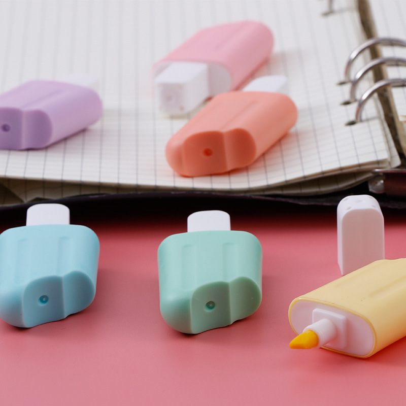 Ice Cream Shaped Mini Highlighters