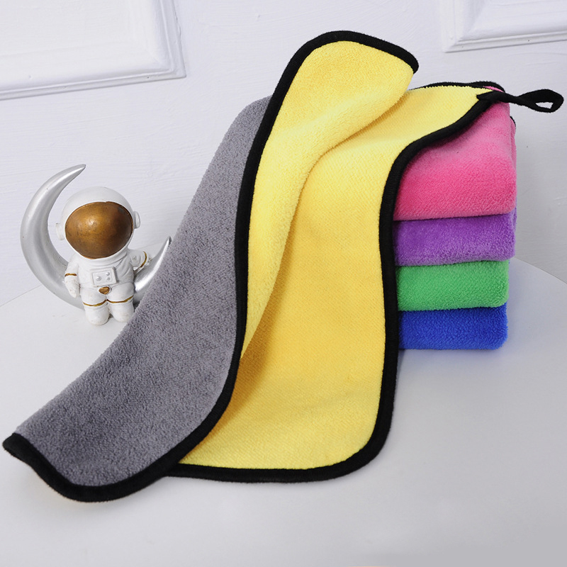 Thick Coral Fleece Car Wash Towel
