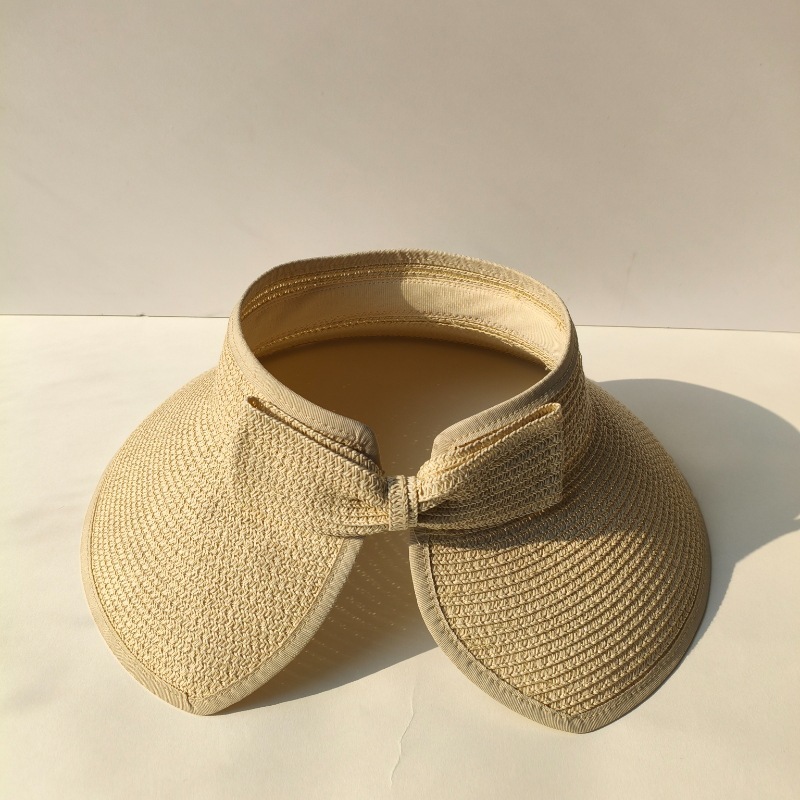 Wide Brim Rollable Straw Sun Hat