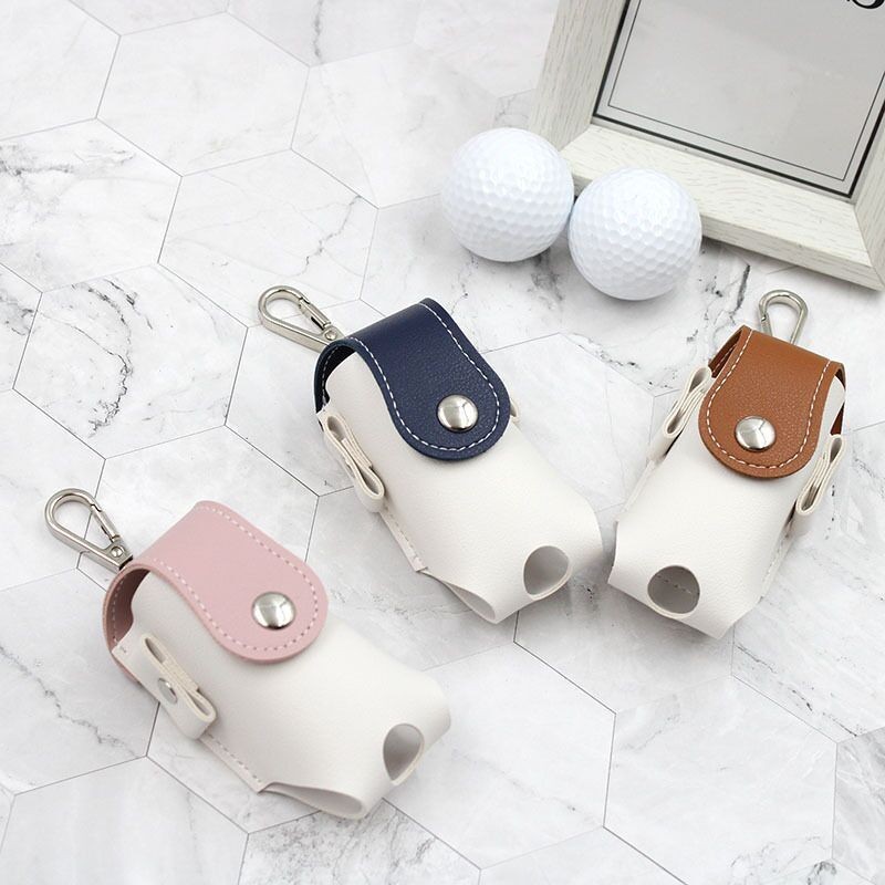 Golf Ball Pouch Keychain