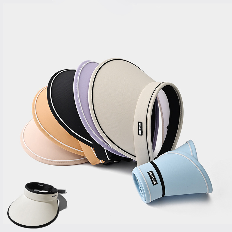 Ice Silk Visor Sun Hat