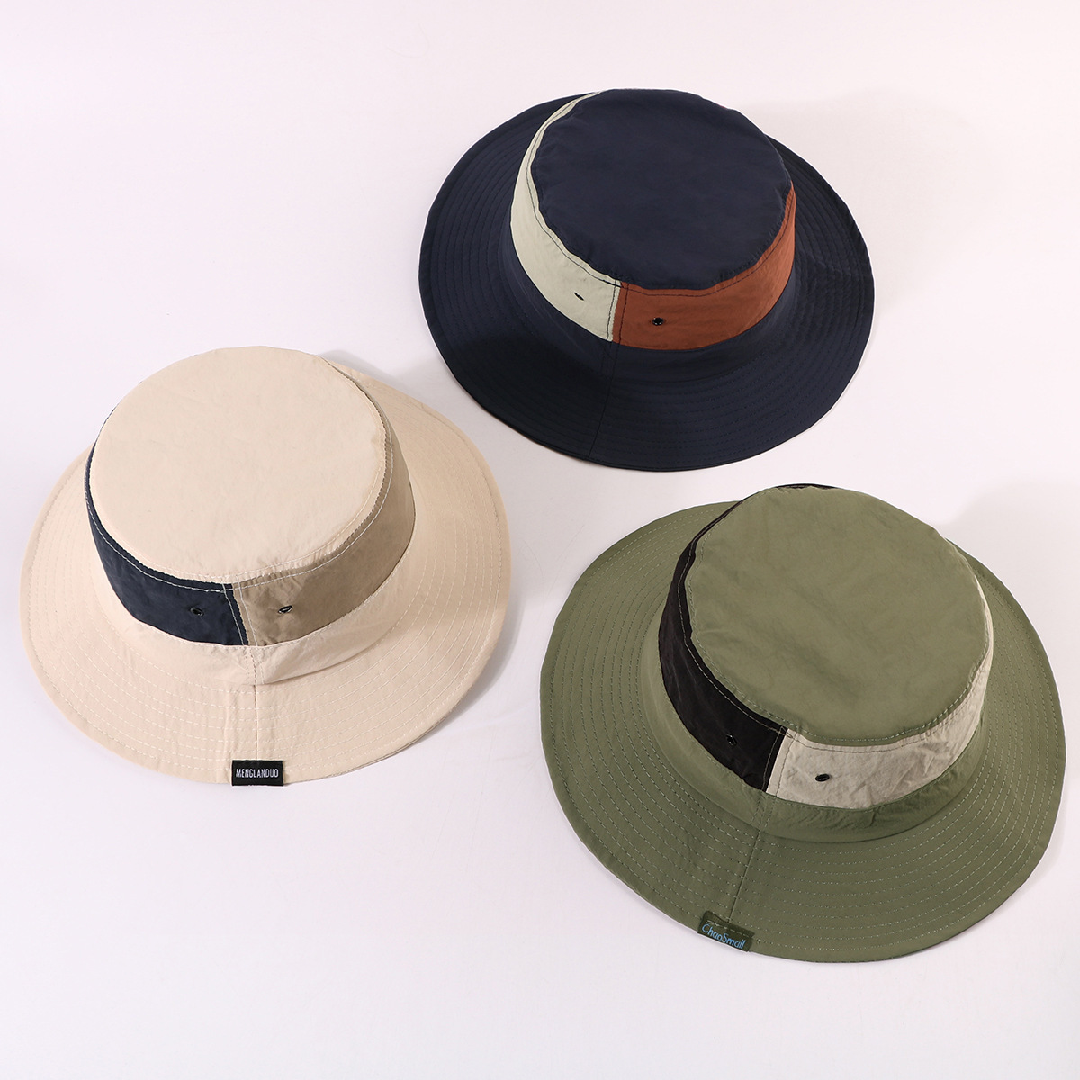Colorblock Sun Bucket Hat