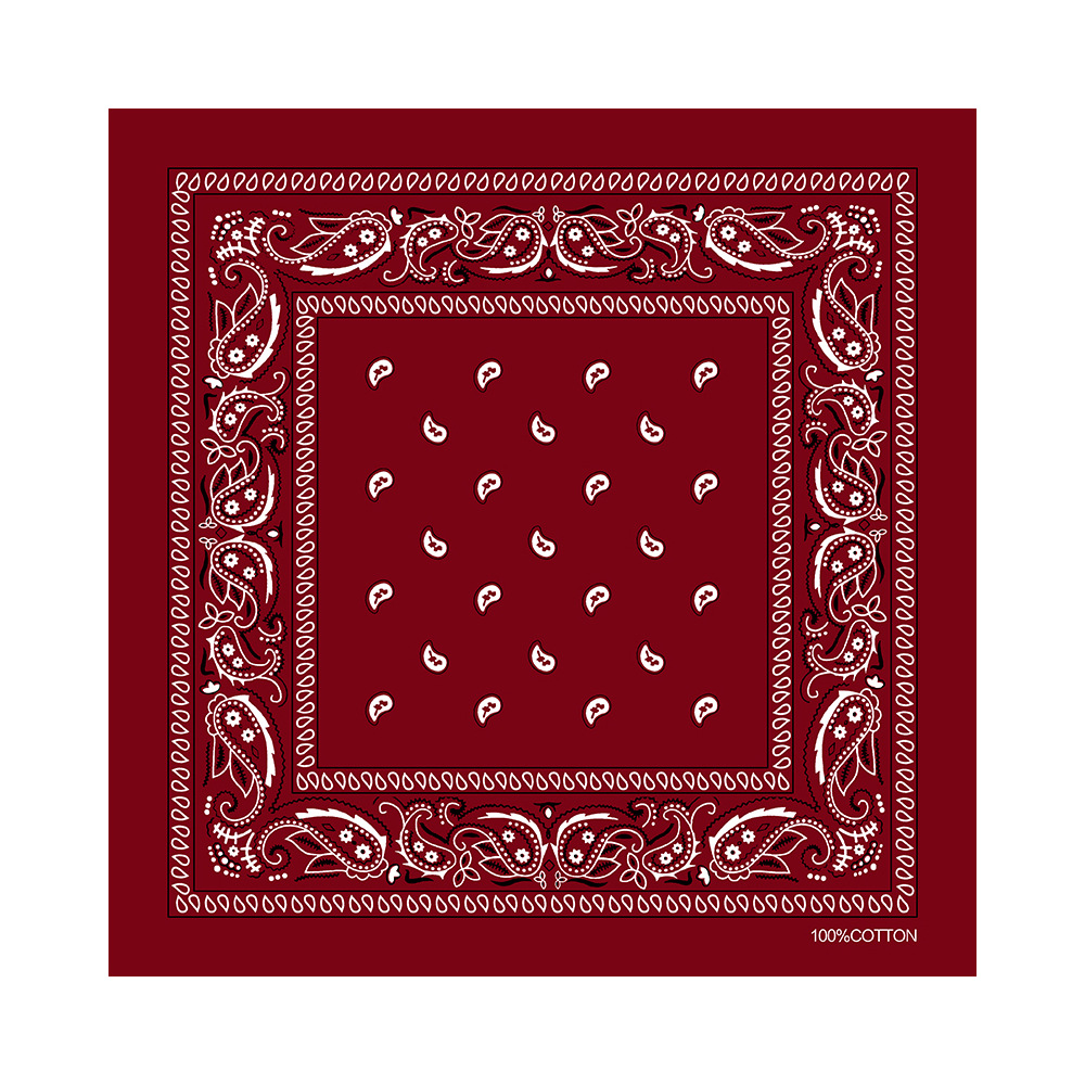 Cotton Paisley Bandana