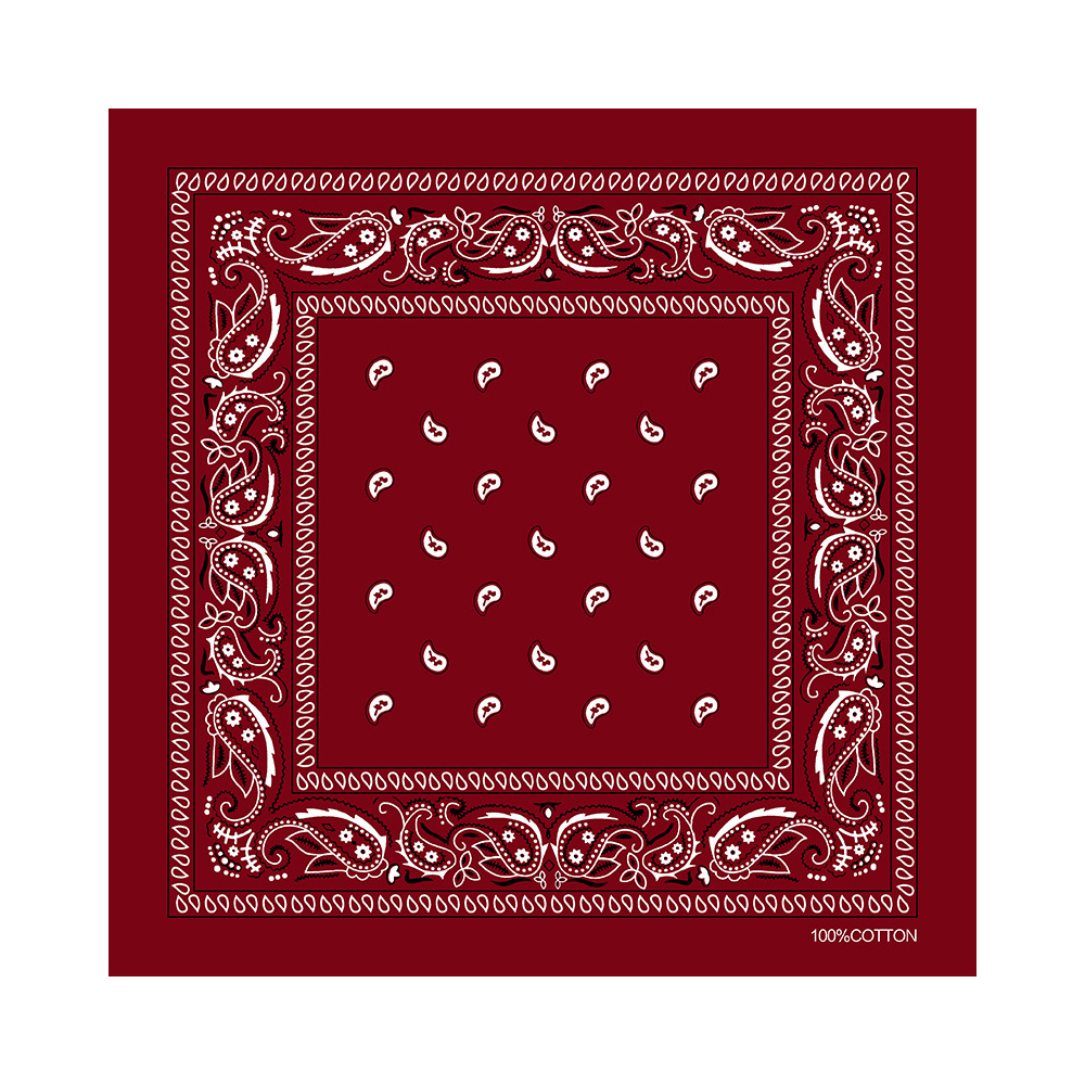 Cotton Paisley Bandana