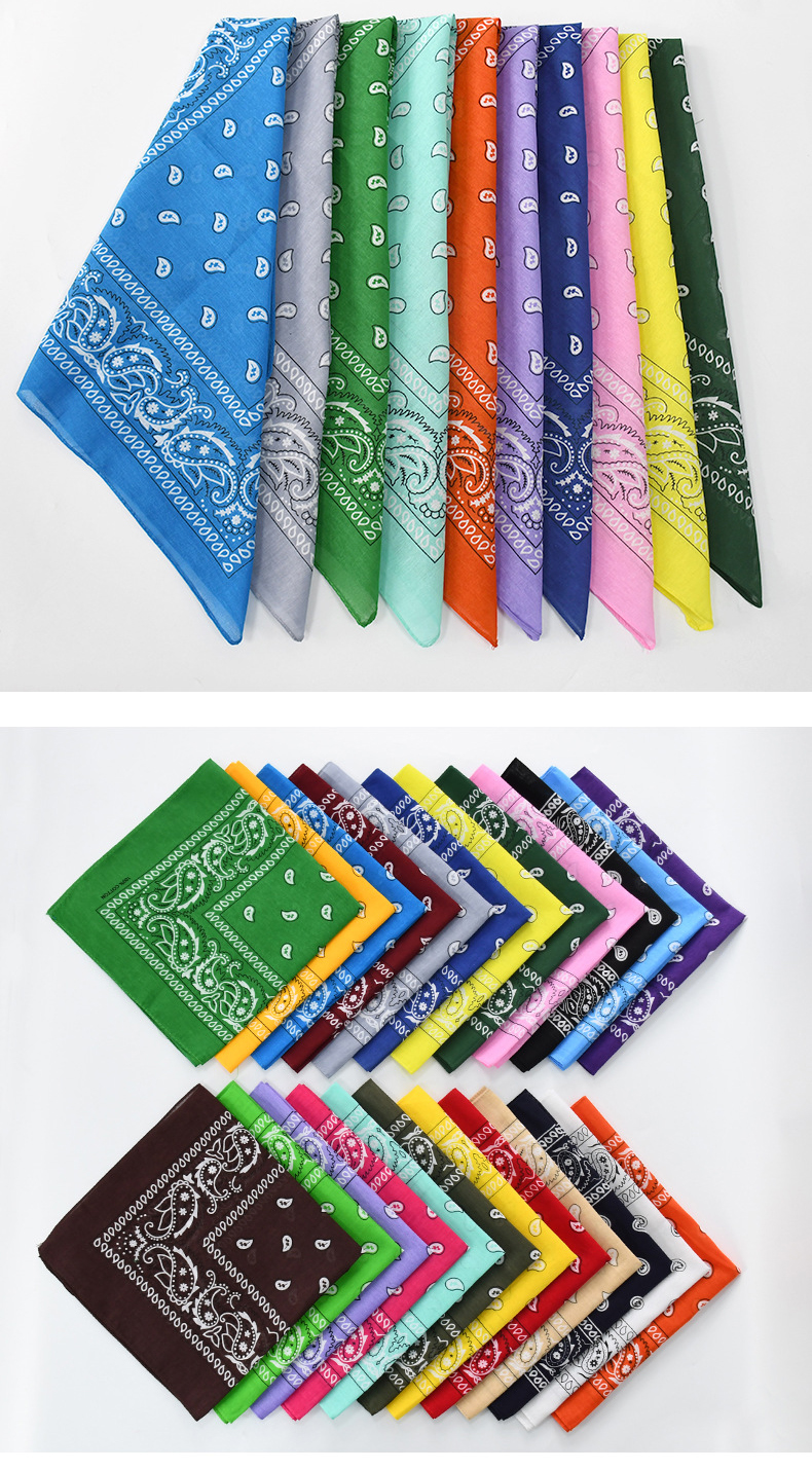 Cotton Paisley Bandana