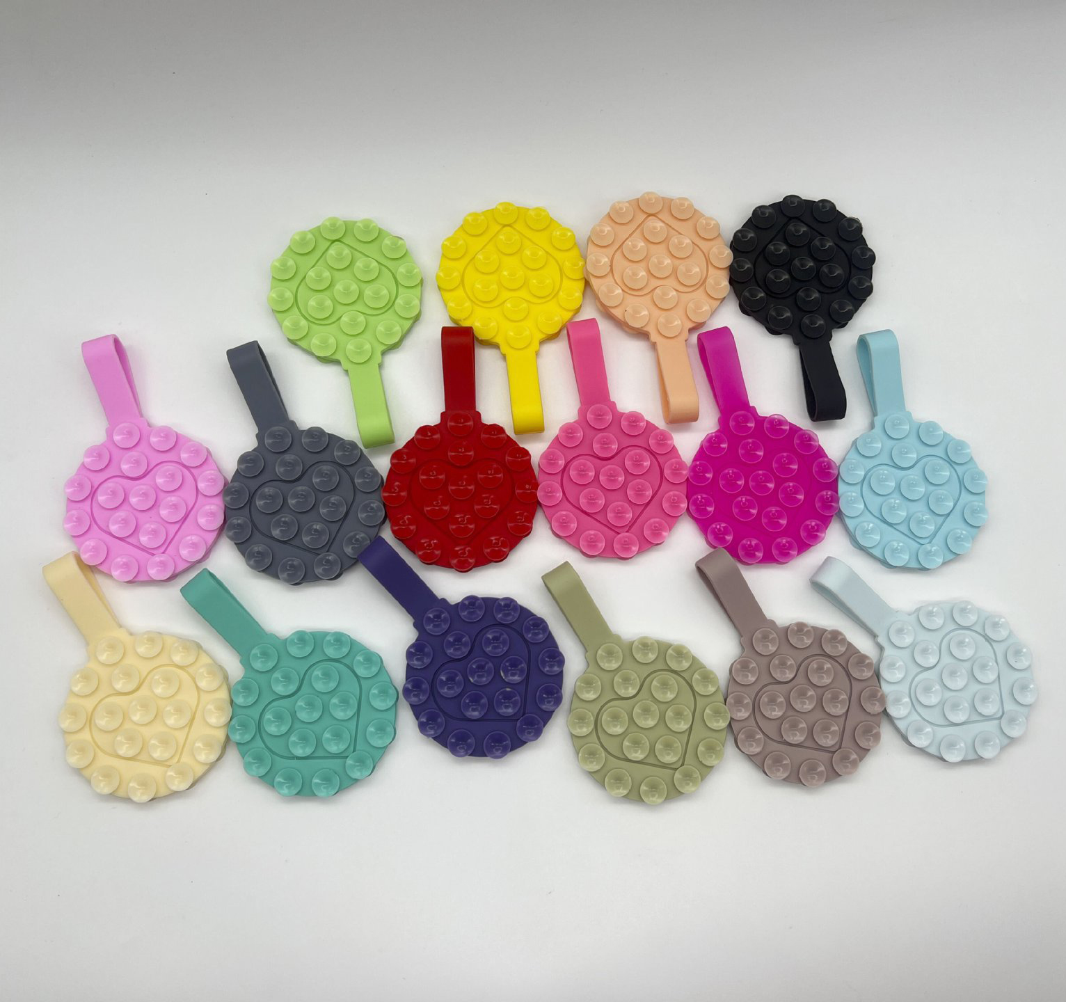 Heart Shaped Silicone Phone Holder