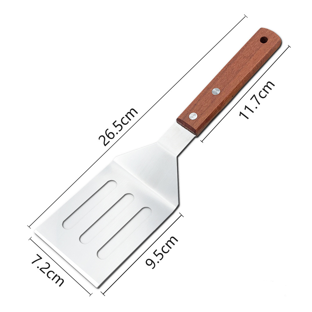 Stainless Steel Spatula with Wooden Handle