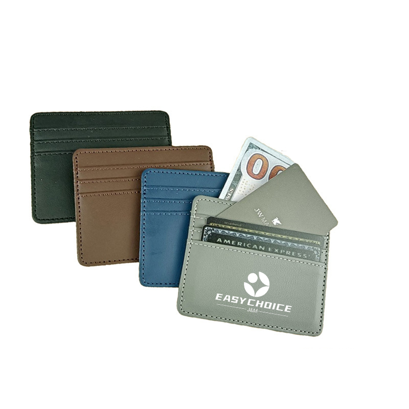 PU Leather Business Card Holder