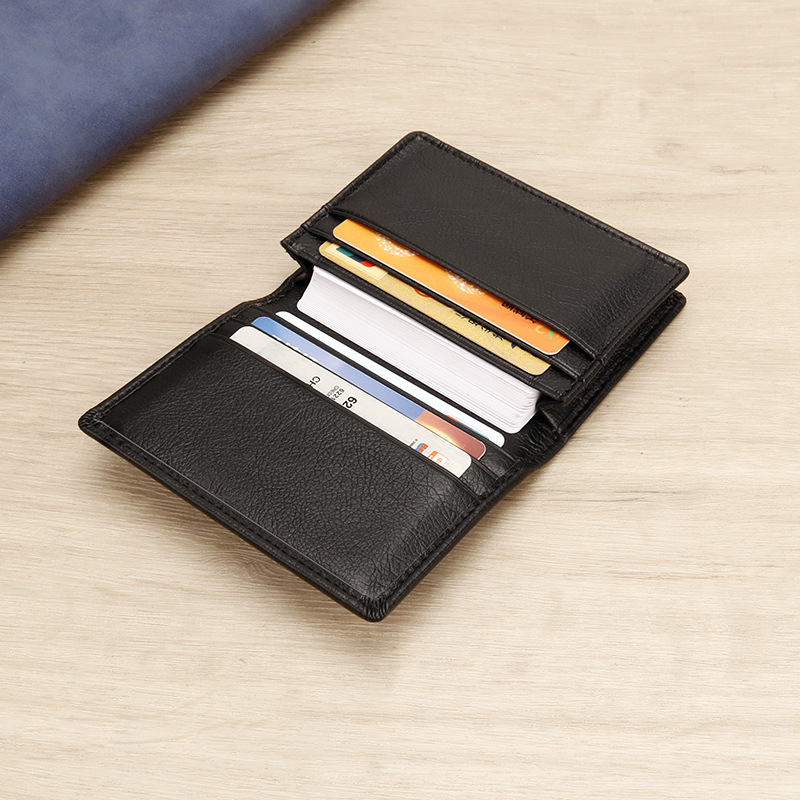 Faux Leather Card Holder