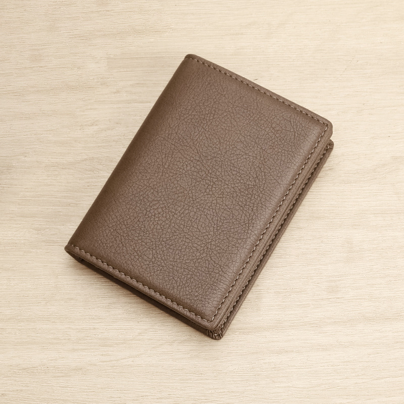 Faux Leather Card Holder