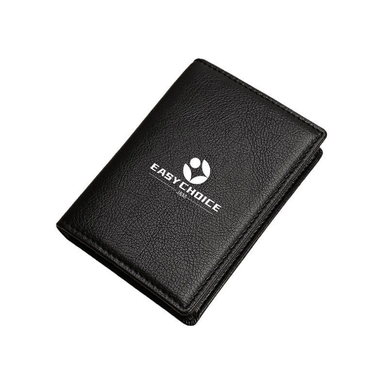 Faux Leather Card Holder