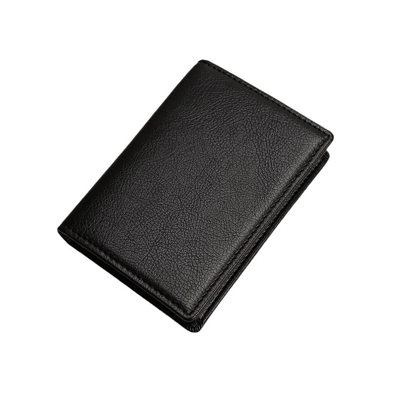 Faux Leather Card Holder