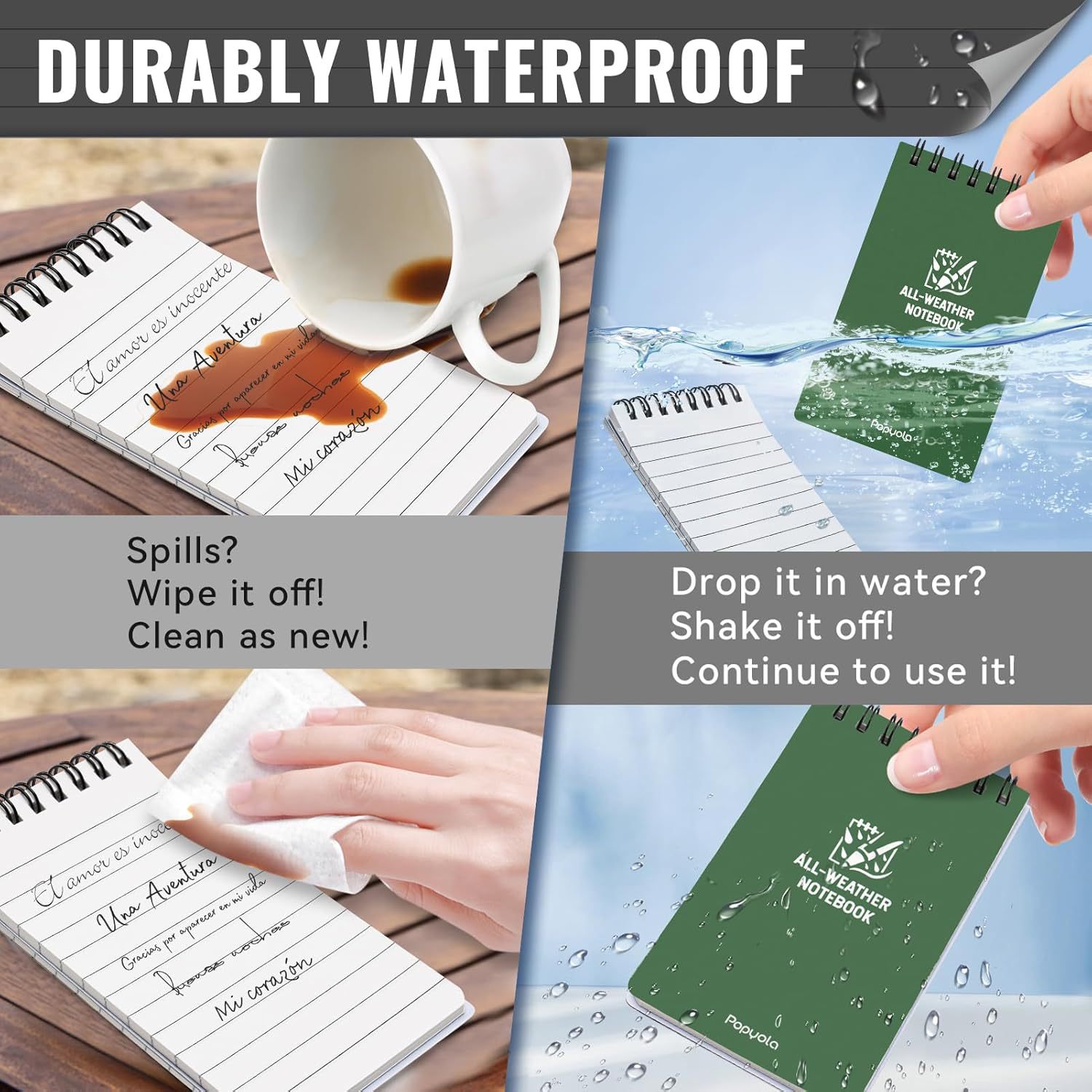 Stone Paper Notebook