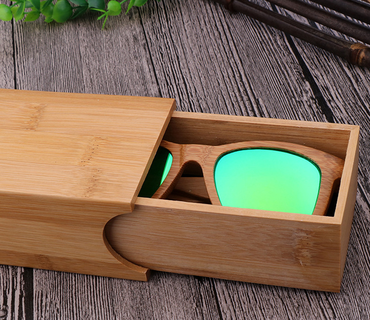 Bamboo Glasses Case