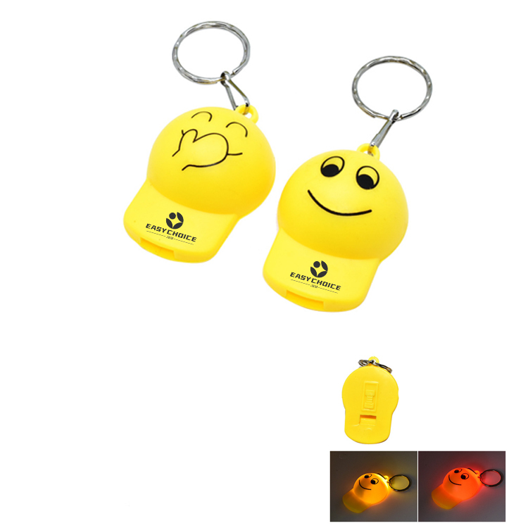 Smiley Face Keychain