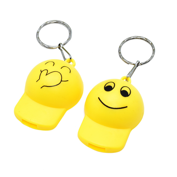 Smiley Face Keychain