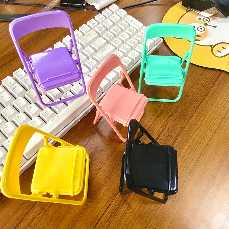 Folding Chair Phone Stand